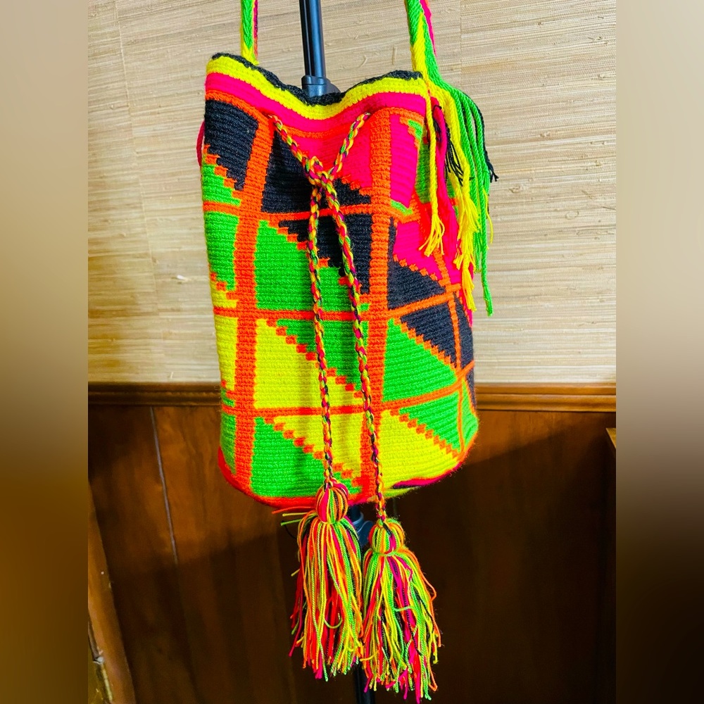 hand woven BAG 🧶 multicolor
